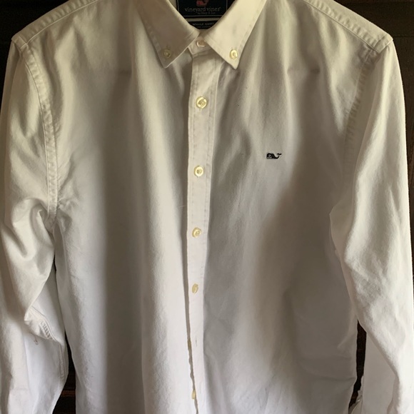 Youth XL vineyard vine white button down - Picture 1 of 1